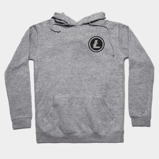 Litecoin Logo Hoodie by CryptographTees